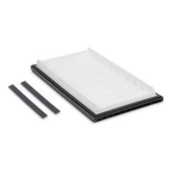 Picture of Dometic 3316888900 Lower Refrigerator Door Panel for DM2872RBX - Black Trim