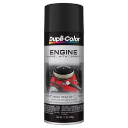 Picture of VHT DE1654 Engine Enamel Aerosol Spray Paint Flat Black 12 oz