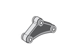 Picture of Dexter Axle 01312202 Equalizer Bushed 2.88" Height Triple Axle
