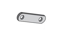 Picture of Dexter Axle 01801105 Shackle Link 2.25" Hole Center Trailer Leaf Spring