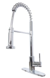 Picture of American Brass SP5000CHA Single Lever Kitchen Faucet with Coiled Spring Spout