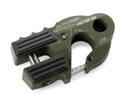 Picture of Factor 55 00250-14 UltraHook Winch Hook with Shackle Mount 16,000 lbs Capacity OD Green