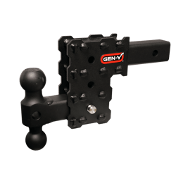 Picture of Gen-Y Hitch GH-2613X Phantom-X 2" Solid Shank Adjustable Ball Mount with 4.5" Drop