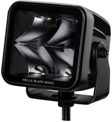Picture of Hella 358176861 Black Magic LED Cube 3.2" Spotlight Long Range
