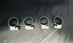 Picture of Helix Racing Products 114-6405 Stainless Steel Worm Drive Hose Clamps 7-17mm 4-Pack