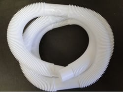 Picture of Helix Racing Products 116-1180 Bilge Hose 1-1/8" x 6ft White Corrugated