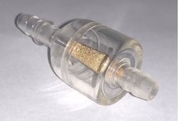 Picture of Helix Racing Products 118-9302 Inline Fuel Filter 1/4 Inch 6mm Bullet Shape