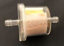 Picture of Helix Racing Products 118-9309 Inline Fuel Filter 9/32" (7mm) Large Drum 70 Micron