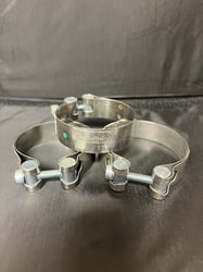 Picture of Helix Racing Products 2122771 Stainless Steel Exhaust Clamp 2.44-2.62 Inch