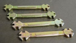 Picture of Helix Racing Products 301-1500 4-Piece Spoke Wrench Set