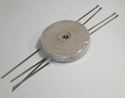 Picture of Helix Racing Products 525-2002 1" x 25 FT Tan Exhaust Wrap Kit with Ties