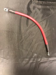 Picture of Helix Racing Products 680-6710 Red Battery Cable 10 Foot