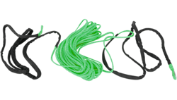 Picture of Helix Racing Products 700-4150 Synthetic Winch Rope 1/4" x 50 ft Green