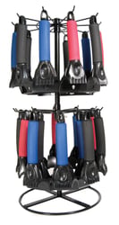Picture of Hopkins DWR48 2-Tier Counter Spinner Display Rack with 48 Ice Chisel Scrapers