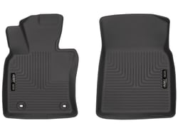 Picture of Husky Liners 13281 WeatherBeater Front Floor Liners - Black TPO 2-Piece Set