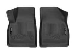 Picture of Husky Liners 13611 WeatherBeater Front Floor Liners - Black TPO 2-Piece Set