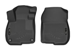 Picture of Husky Liners 13691 WeatherBeater Front Floor Liners - Black TPO 2-Piece Set