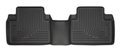 Picture of Husky Liners 14381 WeatherBeater 2nd Row Floor Liner Black
