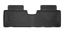 Picture of Husky Liners 14801 WeatherBeater 2nd Row Floor Liner Black