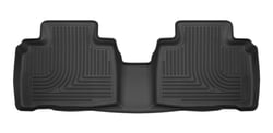 Picture of Husky Liners 14841 WeatherBeater 2nd Row Floor Liner Black TPO