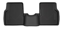 Picture of Husky Liners 14961 WeatherBeater Second Row Floor Liner - Black