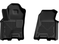 Picture of Husky Liners 18921 WeatherBeater Front Floor Liners - Black Molded TPO