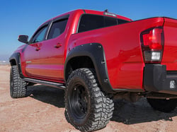 Picture of Husky Liners 2803922 Pocket-Style Fender Flares 4-Piece Set Matte Black