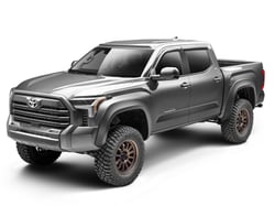 Picture of Husky Liners 2803926 Extend-A-Fender Flares 4-Piece Set Front & Rear Black