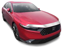 Picture of Husky Liners 2892264 Aeroskin Hood Protector Chrome Low Profile Acrylic