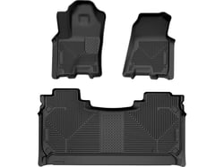 Picture of Husky Liners 94491 WeatherBeater Floor Liners - Black 3-Piece Set