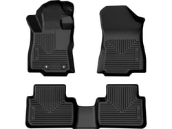 Picture of Husky Liners 95381 WeatherBeater Front & 2nd Row Floor Liners Black
