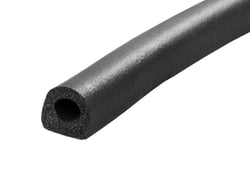 Picture of JR Products 0630115 D-Shaped EPDM Sponge Rubber Seal 1/2" x 1/2" x 25'