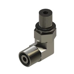 Picture of Lippert Components 141610 ORFS 90 Degree Elbow Hydraulic Fitting 1/4 Inch