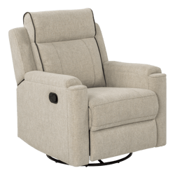 Picture of Lippert Components 2020129856 Swivel Glider Recliner with Headrest and Footrest