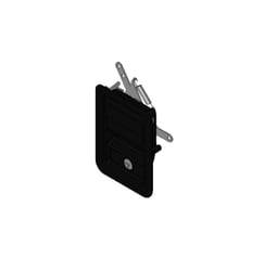 Picture of Lippert Components 2021023294 Silver Paddle Door Latch with Key Lock