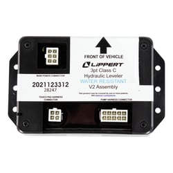 Picture of Lippert Components 2021123312 Waterproof Control Panel for 3-Point Class C Hydraulic Leveling System
