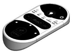 Picture of Lippert Components 292614 Analog Remote Control for LINC Leveling System