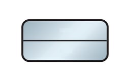 Picture of Lippert Components V000341594 3000 Series RV Window 18x34 Single Vent Black Frame