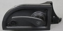 Picture of Lippert Components 721669 RV Screen Door Latch Right Hand Black