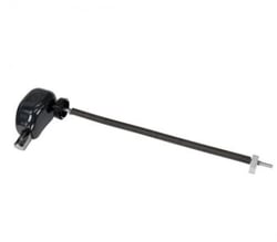 Picture of Lippert Components 285148 Solera Slide Topper Idler Head Assembly Black Left Side