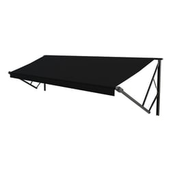Picture of Lippert Components V000231446 17' Patio Awning Solid Black Fabric with Weather Guard