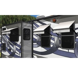 Picture of Lippert Components V000335124 132" Window Awning Manual Sand Fade White