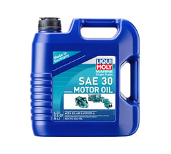 Picture of Liqui Moly 22512 Marine Single Grade SAE 30 Motor Oil 4 Liter