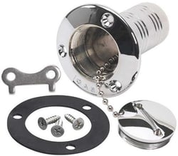 Picture of Moeller 035740-10 Marine Deck Plate Fill with 1-1/2 Inch Hose Fitting