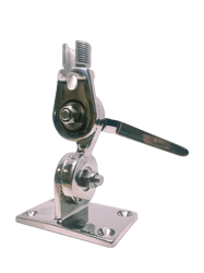 Picture of Morad 9076 Stainless Steel Ratchet Mount with 1 Inch Thread