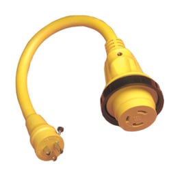 Picture of Marinco 104SPP.OEM 30 Amp to 15 Amp Power Adapter with LED Indicator