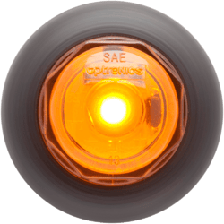 Picture of Optronics MCL10AKB 3/4" Amber LED Marker Clearance Light with Grommet
