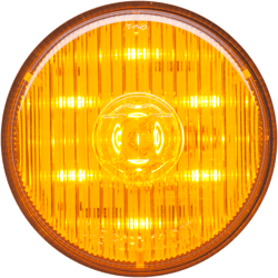 Picture of Optronics MCL58APMB 2.5" Round LED Marker Clearance Light Amber
