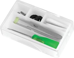 Picture of Performance Tool W3214 Eyeglass Repair Kit with Magnifier and Screwdriver