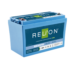 Picture of Relion RB36V40 LiFePO4 Lithium Battery 36V 40Ah Group 31 Deep Cycle